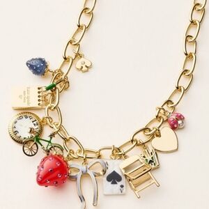 Kate Spade Gold Charm Necklace